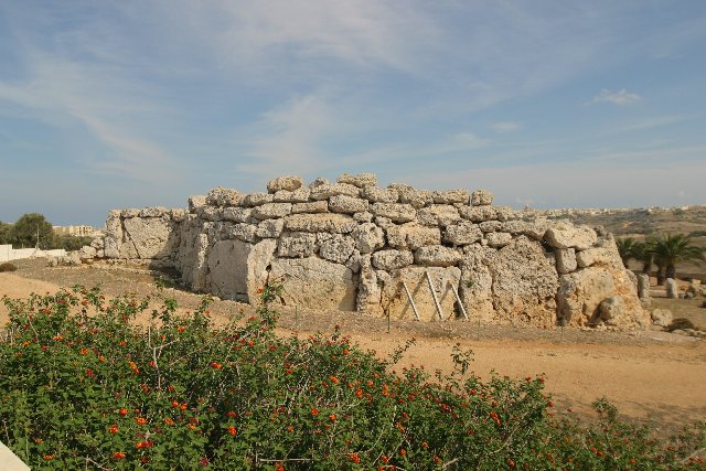 Ggantija Temples 3600 bc on Gozo